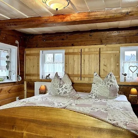Rustikales Studio-apartment Blockstube Im Haus Selma
