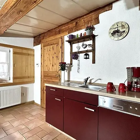 Apartment Rustikales Studio-apartment Blockstube Im Haus Selma