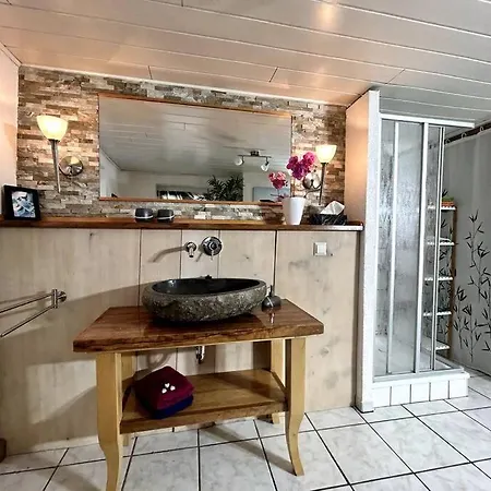 Rustikales Studio-apartment Blockstube Im Haus Selma