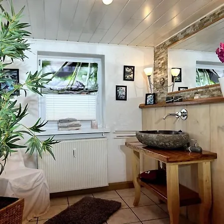 Rustikales Studio-apartment Blockstube Im Haus Selma Grossschoenau