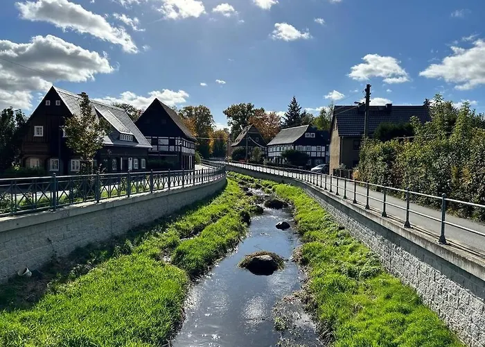 شقة Historische Blockstube Anno 1763 - Romantisches Studio-apartment Mit Infrarot-sauna *