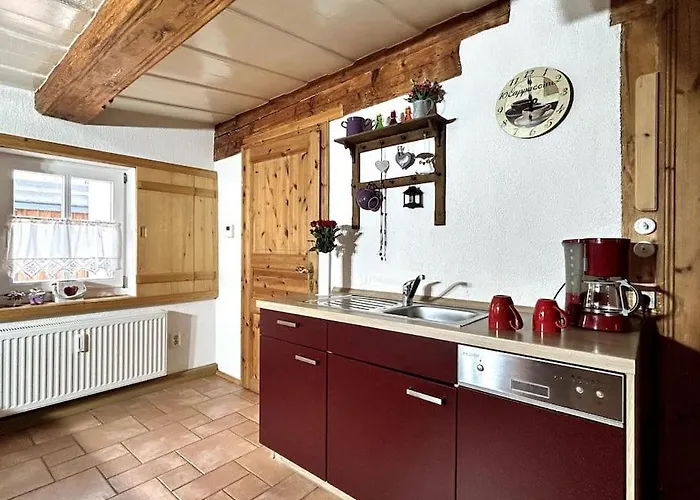 شقة Historische Blockstube Anno 1763 - Romantisches Studio-apartment Mit Infrarot-sauna