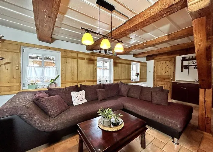 Historische Blockstube Anno 1763 - Romantisches Studio-apartment Mit Infrarot-sauna